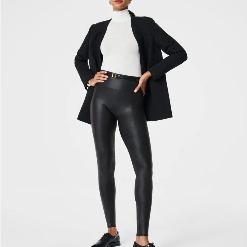Spanx Faux Leather Leggings